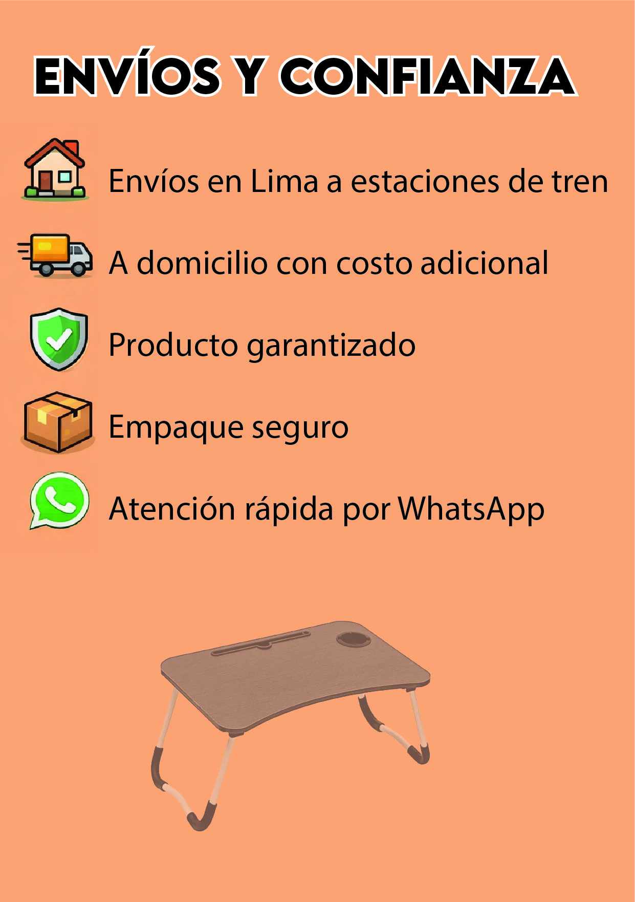 Mesa Plegable Premium – foto 15